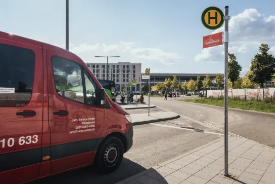 Mein Parken Shuttle Service BER Meetingpoint